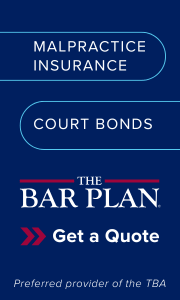 Marketing ad for The Bar Plan